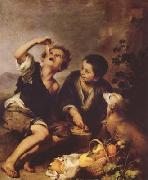 Bartolome Esteban Murillo The Pie Eater (mk08) oil